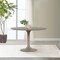 Armen Living Pippa Concrete and Metal Tulip Round Dining Table LCPIDICCGR - alternate 4